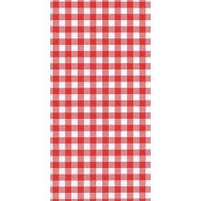 Buffet napkins - New Vichy red
