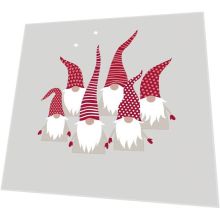Cocktail napkins - Scandic Santas