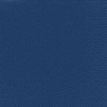 Cocktailservietten - Uni dunkelblau