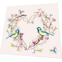 Cocktailservietten - Blaumeisen verliebt - 3