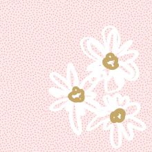 Cocktail napkins - Blooming Pattern