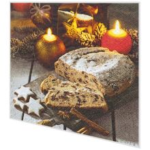 Cocktail napkins - Christstollen