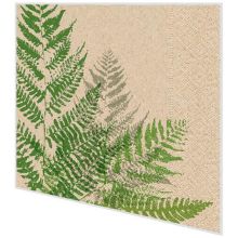 Cocktailservietten - Farn - 100% Recycling - 2