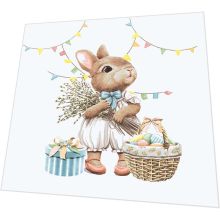 Cocktail napkins - Bunny joy