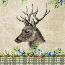 Cocktail napkins - Deer
