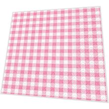 Cocktail napkins - New Vichy rose