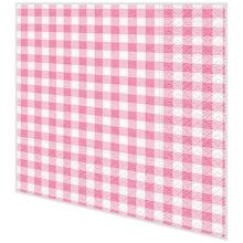 Cocktail napkins - New Vichy rose