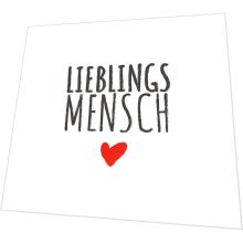 Cocktail napkins - Lieblings Mensch