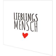 Cocktail napkins - Lieblings Mensch