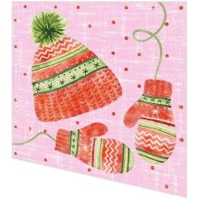 Cocktail napkins - Arctic warmth