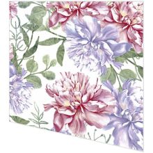 Cocktail napkins - Pastel flowers