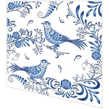 Cocktailservietten - Porzellan Vogel - 2