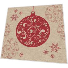 Cocktail napkins - Baubles - 100% of recycling