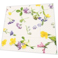 Cocktail napkins - Scattered flowers