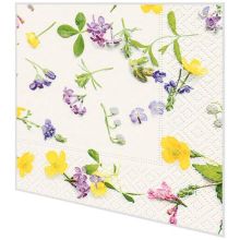 Cocktail napkins - Scattered flowers