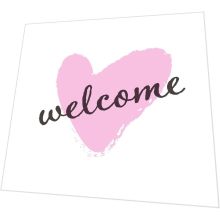 Cocktailservietten - Welcome Herz - 3