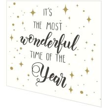Cocktail napkins - Wonderful Time