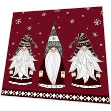 Cocktail napkins - Gnomes