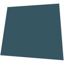 Dinner napkins - Unicolour Ocean Teal - BIO Dunisoft