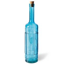 Flasche mit Korken - Toskana blau 0,7l