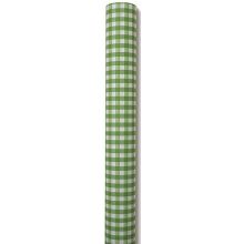 Biertischtuchrolle - Karo grün, 10meter
