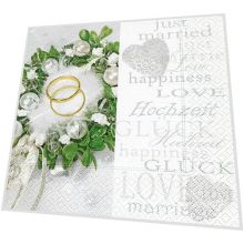 Napkins - Happiness and love