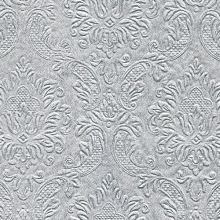 Napkins embossed - Moments Ornament silver