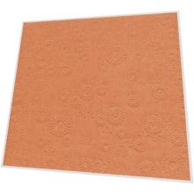 Servietten mit Prägung - Moments Uni terracotta - 3
