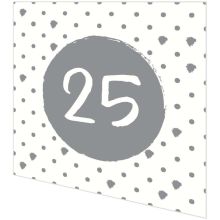 Servietten - 25. Geburtstag - 2