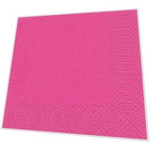 Servietten - Uni fuchsia - 3