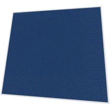 Napkins - Uni dark blue