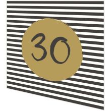 Servietten - 30. Geburtstag - 2