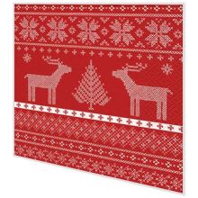 Napkins - Helene red