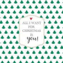 Servietten - All I want for Christmas... - 1