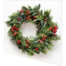 Servietten - Beerenkranz - Weihnachtskranz - 2