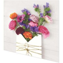 Napkins - Blooming letter