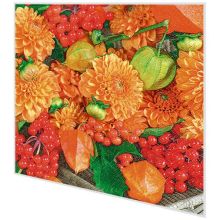 Servietten - Blumen und Früchte - 2