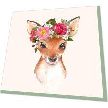 Servietten - Blumenreh - 3
