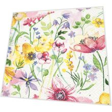 Servietten - Blumenwiese - 3