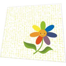 Servietten - Bunte Blume - 3