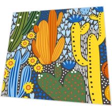 Servietten - Bunte Kakteen - 3
