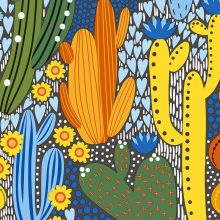 Napkins - Cacti color