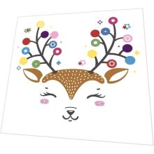 Napkins - Colourful Deer