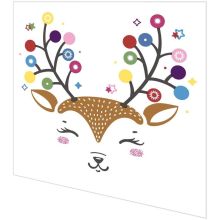 Napkins - Colourful Deer