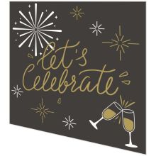 Servietten - Lets celebrate - Silvester - 2