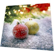 Servietten - Christbaumkugeln - 3