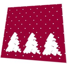 Servietten - Drei Weihnachtsbäume - 3
