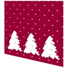 Servietten - Drei Weihnachtsbäume - 2