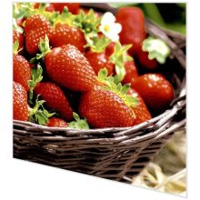Servietten - Erdbeeren im Korb - 2