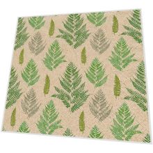 Napkins - Farn pattern - 100% of recycling
